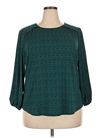 Adrianna Papell 3/4 Sleeve Blouse (view 1)