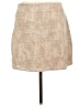 Gilli Solid Tan Casual Skirt Size L - photo 2