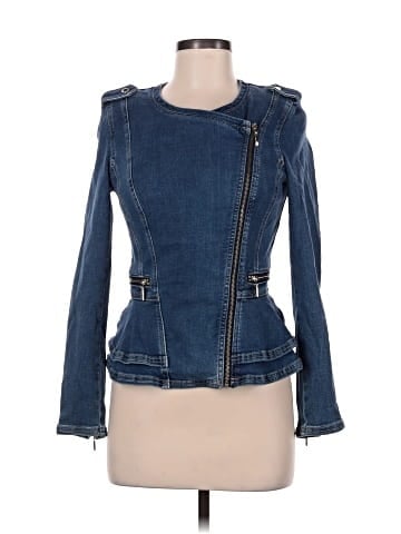 White House Black Market Denim Jacket (view 1)
