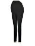 PoshDivah Solid Black Active Pants Size M - photo 1