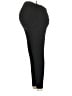 PoshDivah Solid Black Active Pants Size M - photo 5