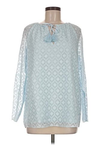 Sail to Sable Long Sleeve Blouse (view 1)