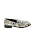 J.Crew 100% Leather Print Ivory Flats Size 11 - photo 1