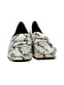 J.Crew 100% Leather Print Ivory Flats Size 11 - photo 2