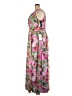 Xscape 100% Polyester Tropical Pink Casual Dress Size 20 - photo 5