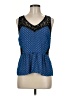 Greylin Blue Sleeveless Blouse Size M - photo 1