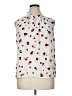 Sara Michelle 100% Polyester Animal Print Gray Sleeveless Blouse Size XL - photo 1
