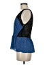 Greylin Blue Sleeveless Blouse Size M - photo 5