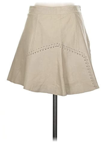 Trafaluc by Zara Faux Leather Skirt (view 2)