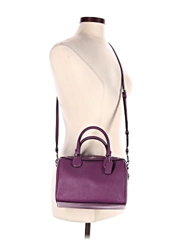 Coach Factory Leather Satchel (view 2)