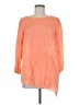 Jaclyn Smith 100% Polyester Orange Long Sleeve Blouse Size M - photo 1