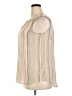 Fred David Stripes Ivory Sleeveless Blouse Size XXL - photo 5