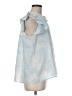 Stark X 100% Cotton Blue Sleeveless Blouse Size M - photo 4