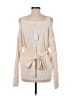 Derek Lam 10 Crosby Solid Stripes Ivory Pullover Sweater Size M - photo 2