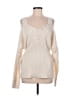 Derek Lam 10 Crosby Solid Stripes Ivory Pullover Sweater Size M - photo 1