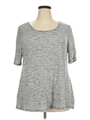 Lane Bryant Outlet 3/4 Sleeve T-Shirt (view 1)