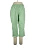 D&Co. Solid Green Casual Pants Size XL (petite) - photo 1