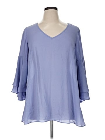 Avenue 3/4 Sleeve Blouse (view 1)