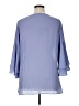 Avenue 100% Polyester Blue 3/4 Sleeve Blouse Size 14 Plus - photo 2
