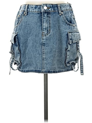 Charlotte Russe Denim Skirt (view 1)