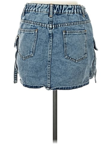 Charlotte Russe Denim Skirt (view 2)