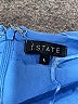 1.State 100% Polyester Blue Casual Dress Size L - photo 7