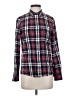 Madewell Plaid Red Long Sleeve Button-Down Shirt Size S - photo 1
