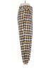 Topshop Plaid Yellow Casual Pants Size 6 - photo 4