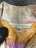 Connie Roberson Floral Ivory 3/4 Sleeve Blouse Size S - photo 7