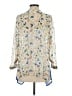Soft Surroundings 100% Viscose Blue Kimono Size S - photo 2