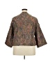 Coldwater Creek Paisley Brown Jacket Size 2X - photo 2