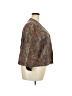 Coldwater Creek Paisley Brown Jacket Size 2X - photo 4