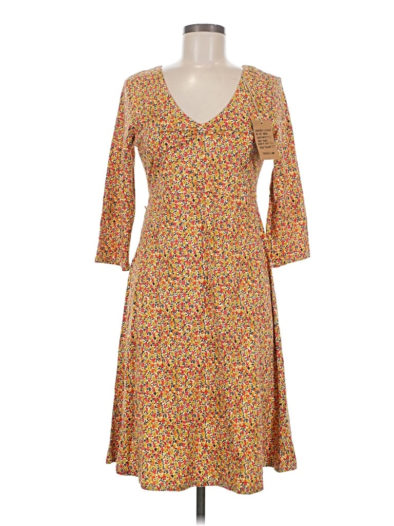 Toad And Co Casual Dress In Tan