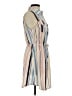 Bebop 100% Polyester Stripes Tan Casual Dress Size S - photo 4