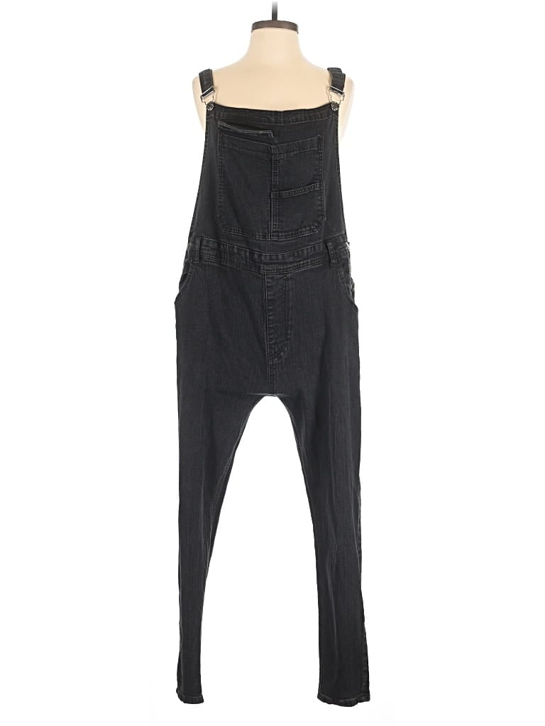 Pre-owned Jeans Overalls In Black