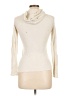 Splendid Ivory Turtleneck Sweater Size L - photo 2