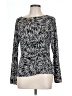 Tahari Black Long Sleeve Blouse Size L - photo 1