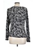 Tahari Black Long Sleeve Blouse Size L - photo 2