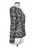 Tahari Black Long Sleeve Blouse Size L - photo 4