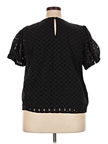 Elizabeth and James Short Sleeve Blouse (view 2)