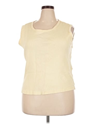 DressBarn Sleeveless T-Shirt (view 1)