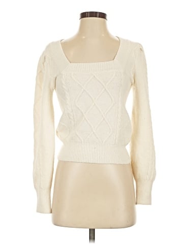 Pink Rose Pullover Sweater (view 1)