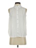 CAbi 100% Polyester Ivory Sleeveless Blouse Size XS - photo 1