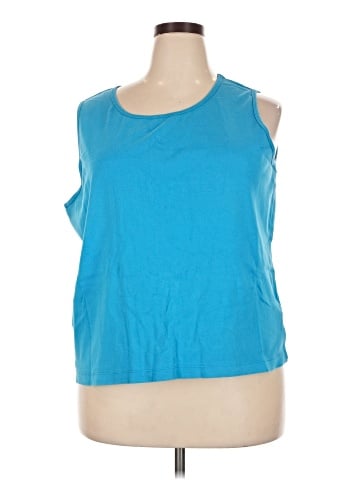St. John's Bay Sleeveless T-Shirt (view 1)