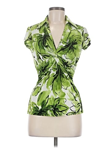 Cache Short Sleeve Blouse (view 1)