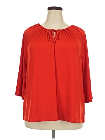 MICHAEL Michael Kors 3/4 Sleeve Blouse (view 1)