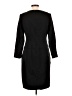 Talbots Solid Black Casual Dress Size 10 - photo 2