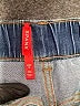 SPANX Blue Denim Shorts Size L - photo 3