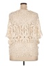 Unbranded 100% Polyester Ivory Pullover Sweater Size 2X - photo 2