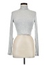 Garage Silver Long Sleeve Turtleneck Size M - photo 1